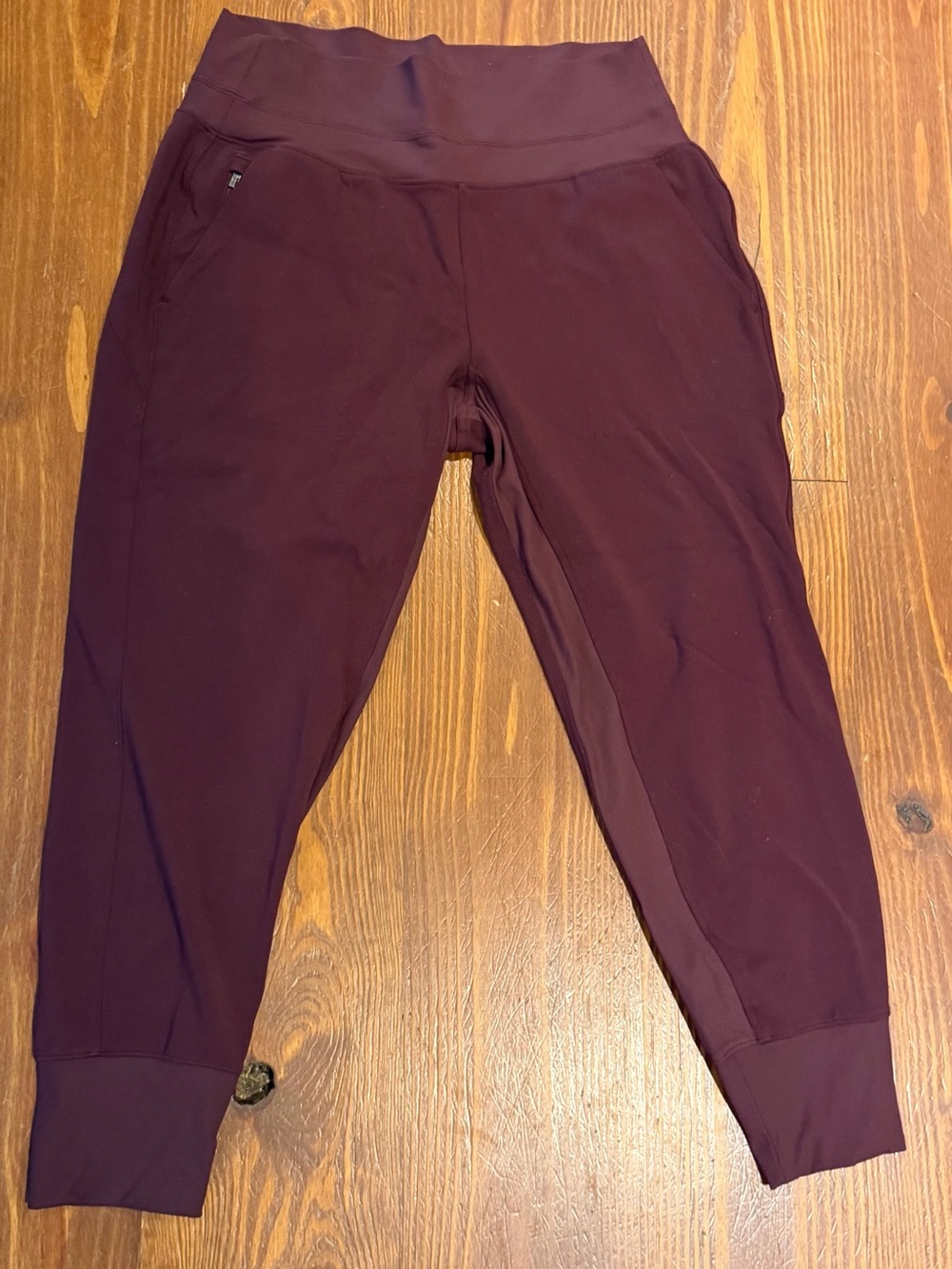Athleta Venice Maroon Athletic Jogger Pants